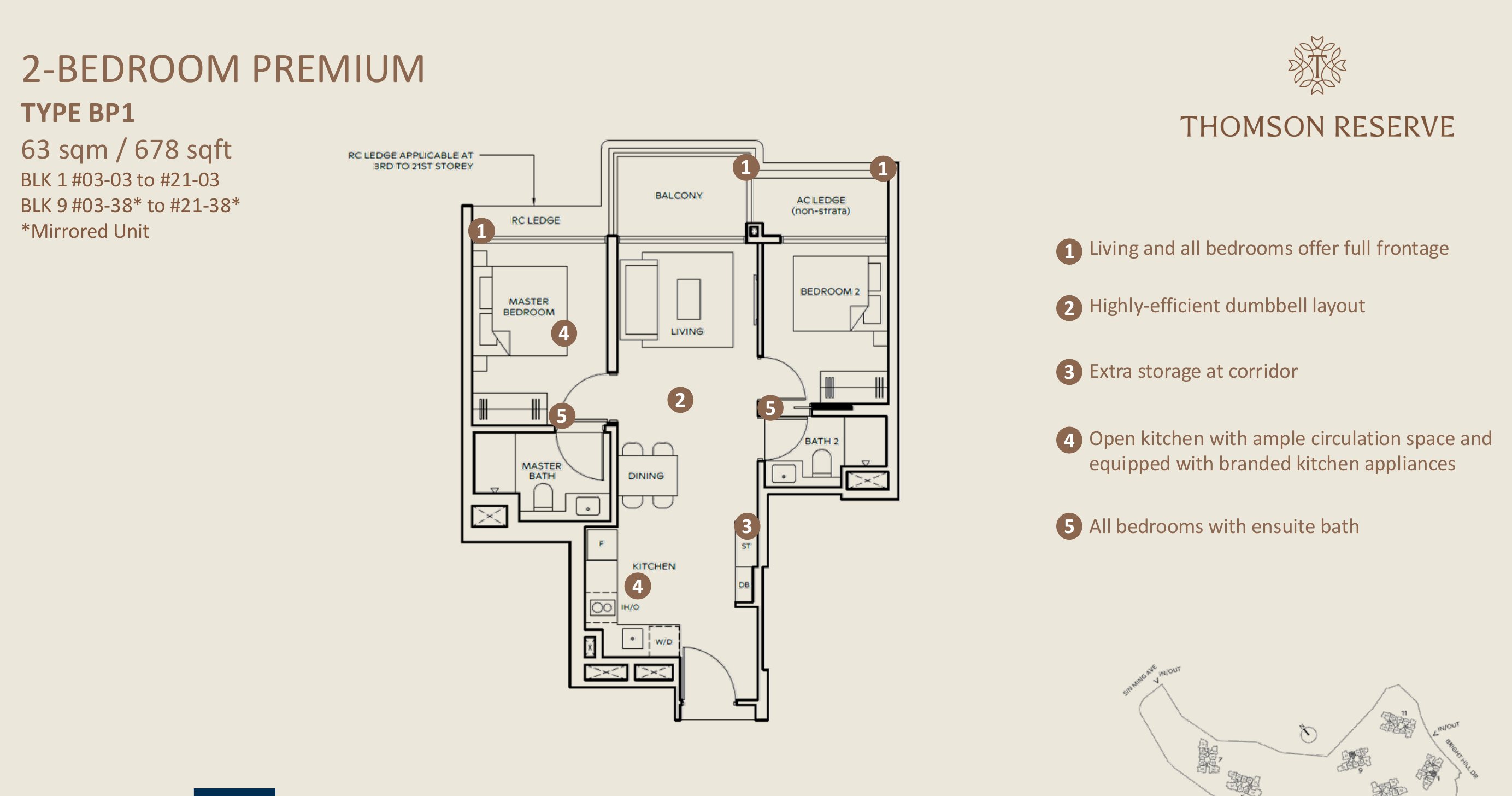 Floor plan type BP1