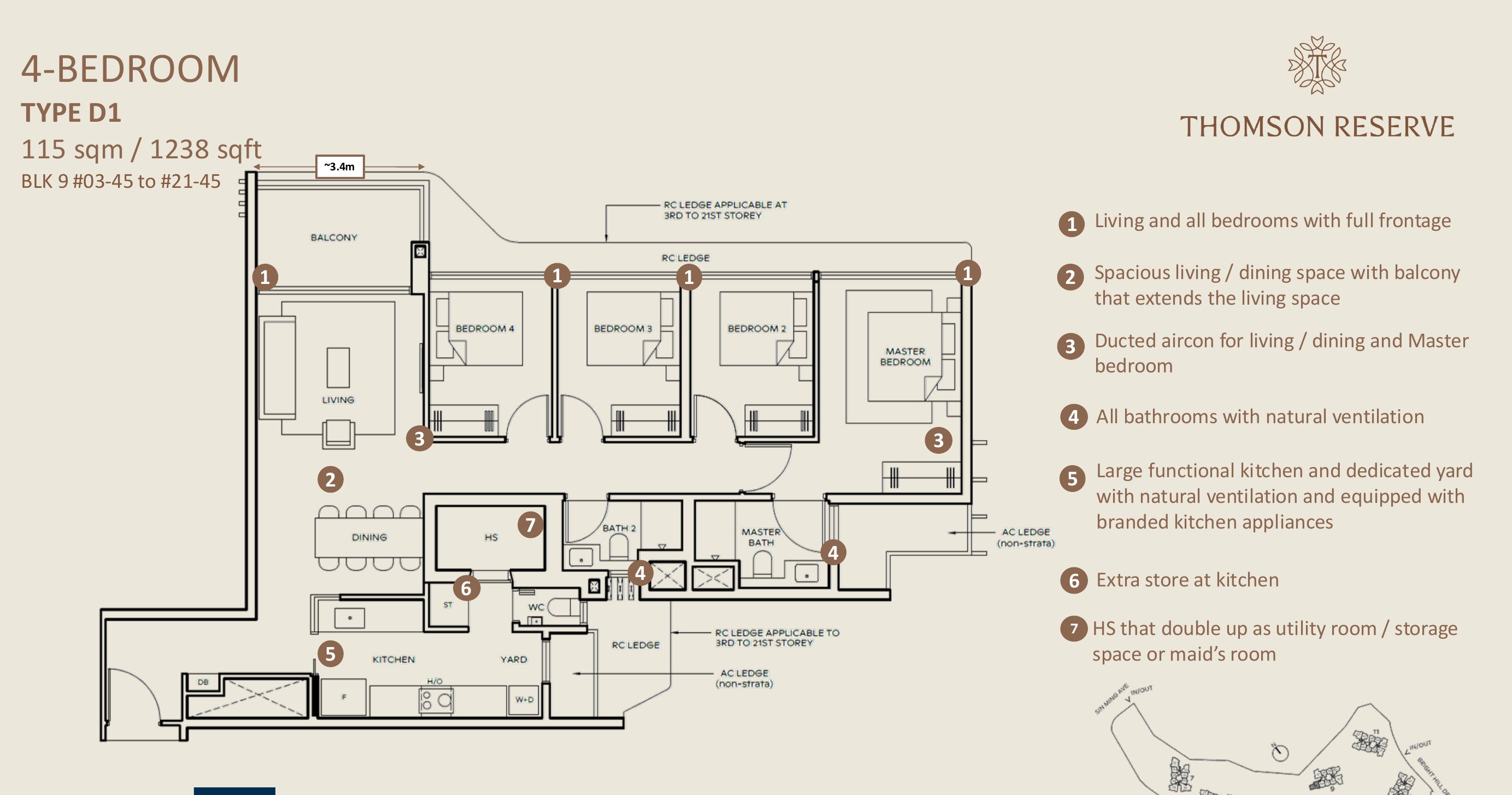 Floor plan type D1